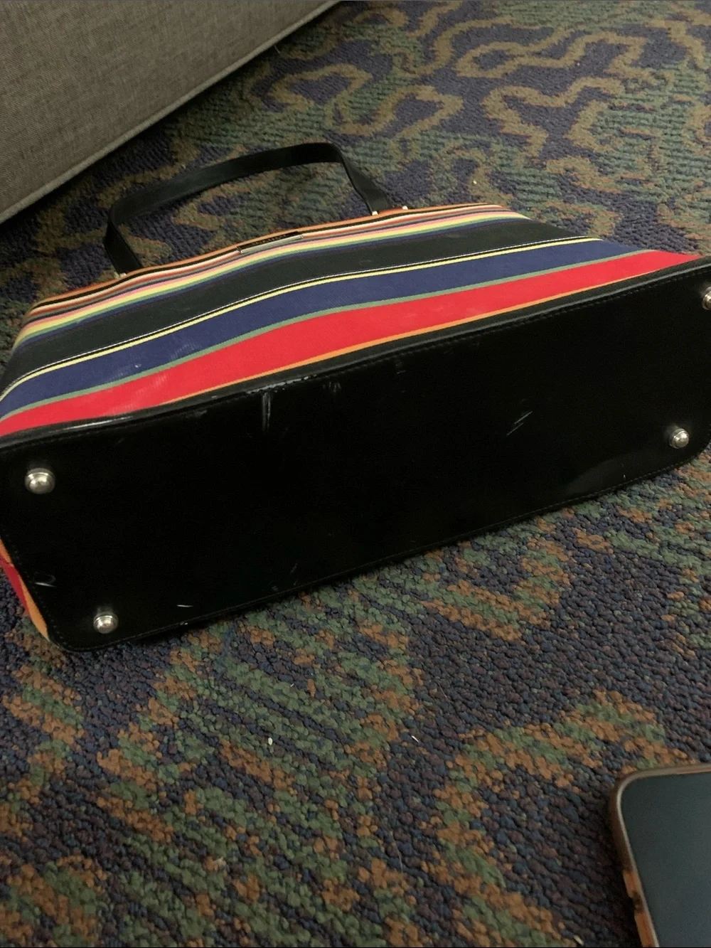 Vintage Kate spade rainbow tote bag